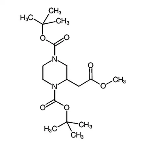 2-(2-甲氧基-2-氧代乙基)哌嗪-1,4-二羧酸二叔丁酯
