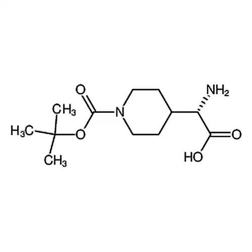(S)-2-氨基-2-(1-(叔丁氧羰基)哌啶-4-基)乙酸