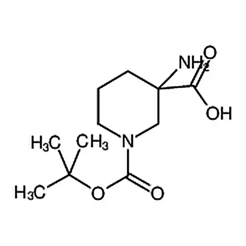 1-Boc-3-氨基哌啶-3-甲酸