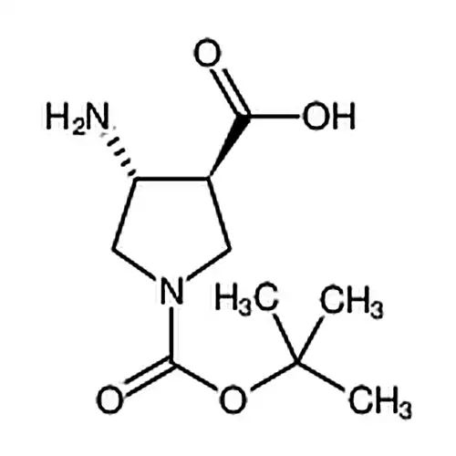 反式-4-氨基-1-Boc-吡咯烷-3-甲酸