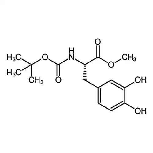 (S)-Methyl2-((tert-butoxycarbonyl)amino)-3-(3，4-dihydroxyphenyl)propanoate
