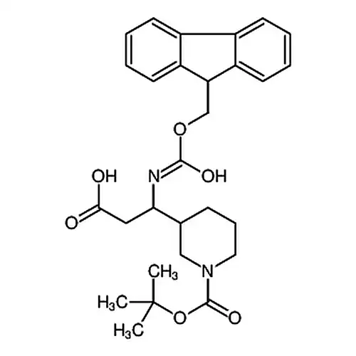 3-(Fmoc-氨基)-3-(1-Boc-3-哌啶基)丙酸