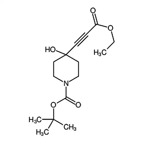 4-(3-乙氧基-3-氧代丙-1-炔-1-基)-4-羟基哌啶-1-甲酸叔丁酯