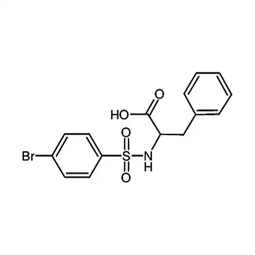 2-([(4-BROMOPHENYL)SULFONYL]AMINO)-3-PHENYLPROPANOIC ACID
