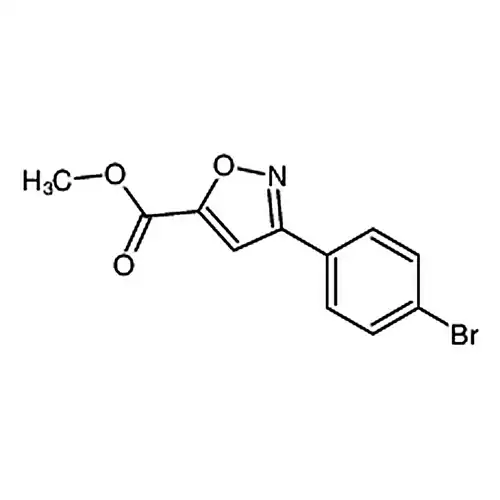 3-(4-溴苯基)异恶唑-5-甲酸甲酯