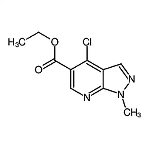 Ethyl 4-chloro-1-methyl-1H-pyrazolo[3，4-b]pyridine-5-carboxylate