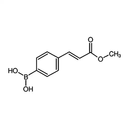 4-(反式-3-甲氧基-3-羰基-1-丙烯-1-基)苯硼酸(含有数量不等的酸酐)