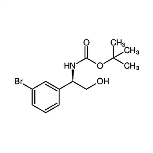 (R)-(1-(3-溴苯基)-2-羟乙基)氨基甲酸叔丁酯