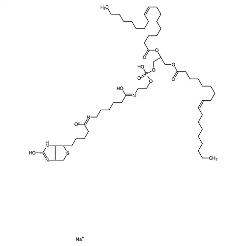 1,2-dioleoyl-sn-glycero-3-phosphoethanolamine-N-(cap biotinyl) (sodium salt)