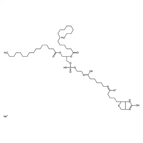 1,2-二棕榈酰基-sn-甘油-3-磷酸乙醇胺-N-(帽生物素)(钠盐)