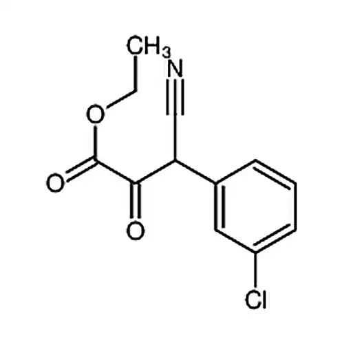 3-(3-氯苯基)-3-氰基-2-氧代丙酸乙酯