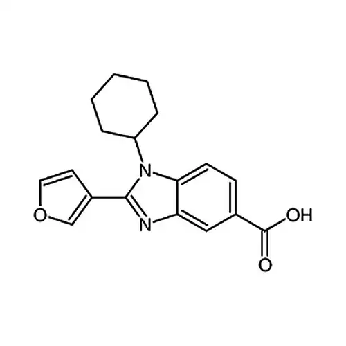 1-环己基-2-(3-呋喃)-1H-苯并咪唑-5-羧酸