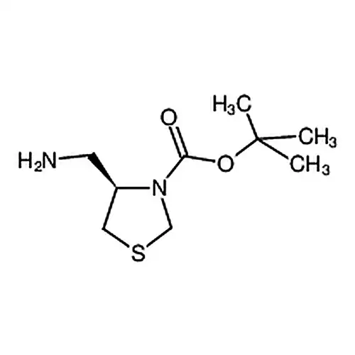 (R)-4-氨基甲基噻唑啉-3-甲酸叔丁酯