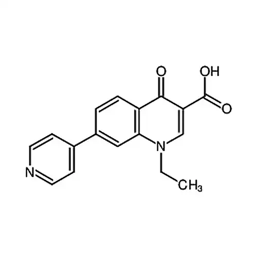 1-乙基-4-氧代-7-(4-吡啶基)-1,4-二氢喹啉-3-甲酸