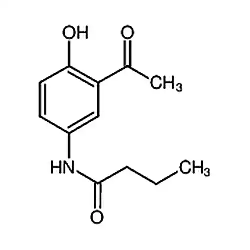 2-乙酰基-4-丁酰胺基苯酚
