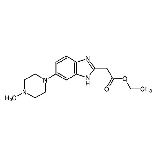 2-[5-(4-甲基哌嗪)苯并咪唑-2-基]乙酸乙酯