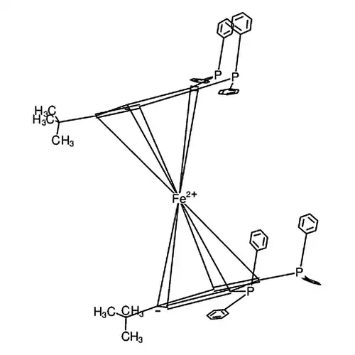 4，4'-双(叔丁基)-1，1'，2，2'-四(二苯基膦基)二茂铁