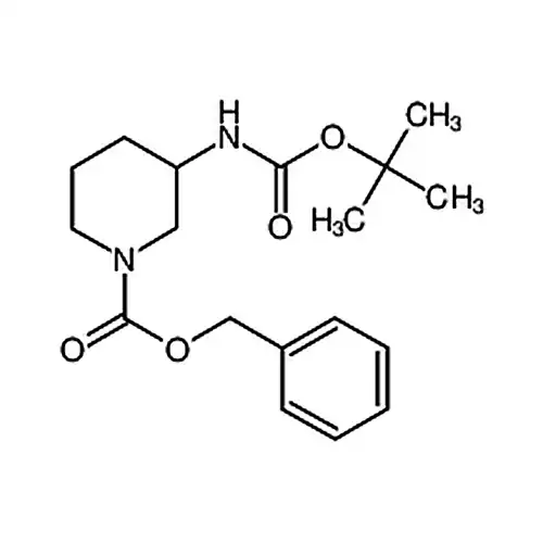3-(叔丁氧基羰基氨基)哌啶-1-羧酸苄酯