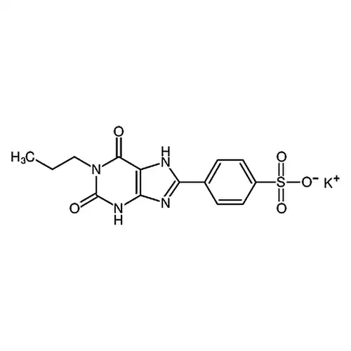 1-丙基-8-(4-磺酸基苯基)黄嘌呤钾盐水合物