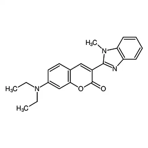 7-二乙氨基-3-(1-甲基-2-苯并咪唑基)香豆素