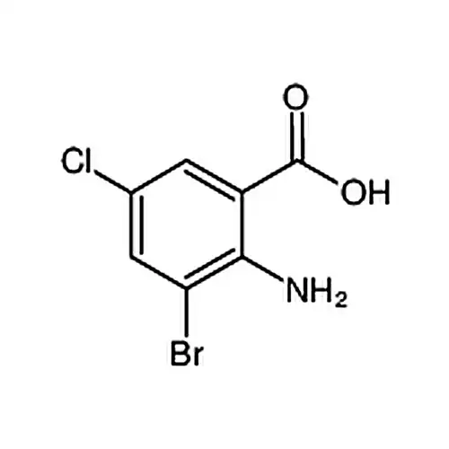 2-氨基-3-溴-5-氯苯甲酸