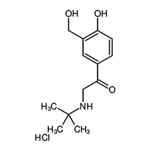 2-(叔丁基氨基)-1-(4-羟基-3-(羟甲基)苯基)乙酮盐酸盐