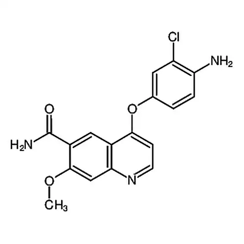 4-(4-氨基-3-氯苯氧基)-7-甲氧基喹啉-6-甲酰胺