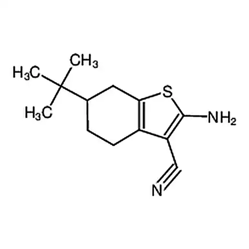 2-氨基-6-叔丁基-4，5，6，7-四氢-1-苯并噻吩-3-甲腈