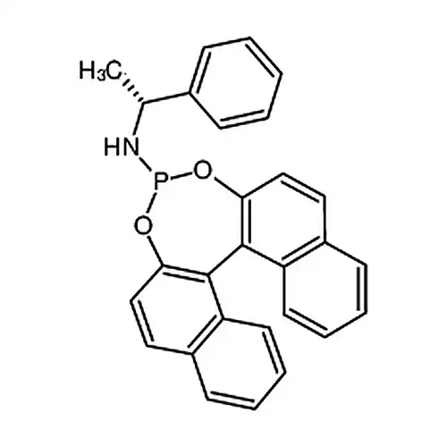 (S，R)-(+)-(3，5-二氧杂-4-磷杂环庚二烯并[2，1-a:3，4-a′]二萘-4-基)-(1-苯基乙基)胺