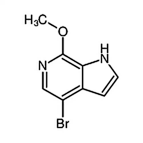 4-溴-7-甲氧基-1H-吡咯并[2，3-c]吡啶