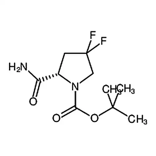 (S)-2-氨基甲酰基-4,4-二氟吡咯烷-1-甲酸叔丁酯