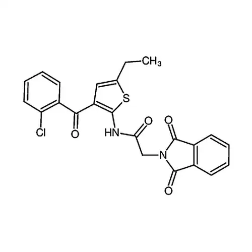 N-(3-(2-氯苯甲酰基)-5-乙基噻吩-2-基)-2-(1,3-二氧代异吲哚啉-2-基)乙酰胺
