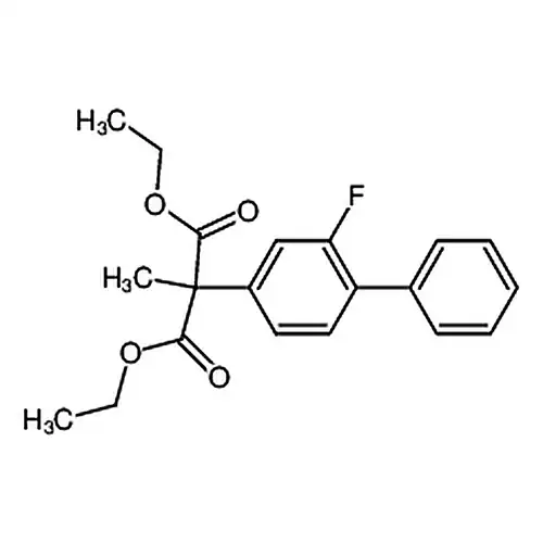 Diethyl 2-[2-fluro-4-biphenyl-4-yl]-2 methylmalonate