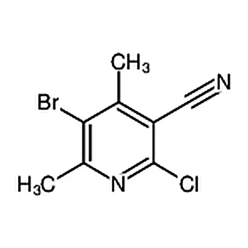 2-氯-4，6-二甲基-5-溴烟腈