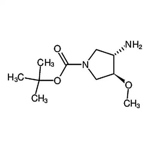 反式-3-氨基-4-甲氧基吡咯烷-1-甲酸叔丁酯