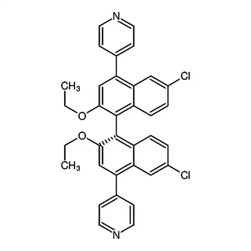 4，4'-[(1R)-6，6'-二氯联苯-2，2'-二乙氧基[1，1'-联萘]-4，4'-二基]双吡啶