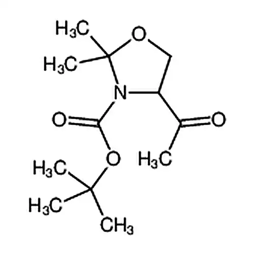 4-乙酰基-2，2-二甲基噁唑啉-3-羧酸叔丁酯