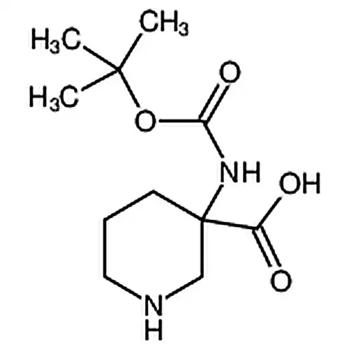 3-((叔-丁氧羰基)氨基)哌啶-3-羧酸