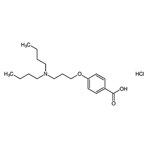 4-[3-(Dibutylamino)propoxy]benzoic Acid Hydrochloride