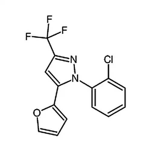 1-(2-氯苯基)-5-(呋喃-2-基)-3-(三氟甲基)-1H-吡唑