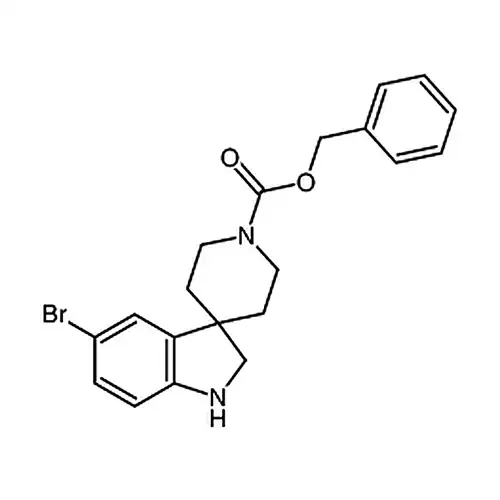 苯甲基 5-溴螺[二氢吲哚并-3，4-哌啶]-1-甲酸基酯