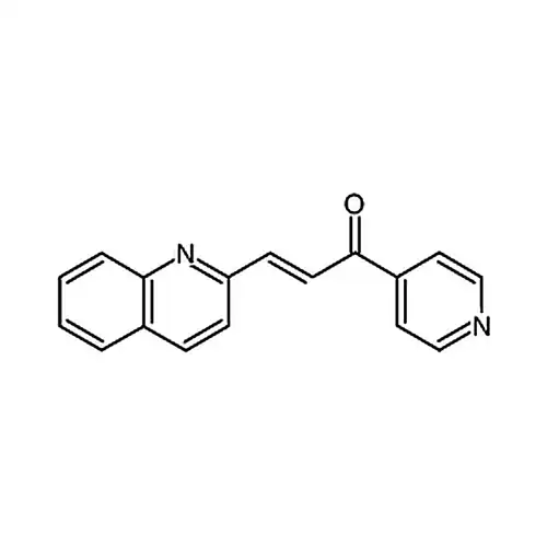 (E)-1-(吡啶-4-基)-3-(喹啉-2-基)丙-2-烯-1-酮