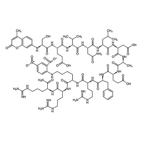 MCA-SEVNLDAEFR-K(Dnp)-RR, amide