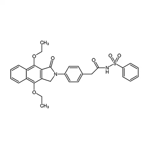 2-(4-(4,9-二乙氧基-1-氧代-1H-苯并[f]异吲哚-2(3H)-基)苯基)-N-(苯基磺酰基)乙酰胺