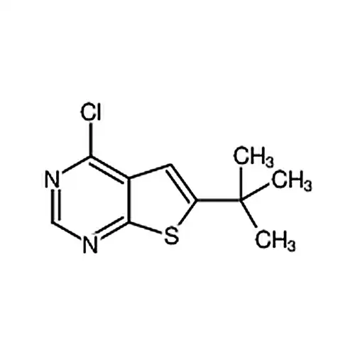 6-(叔丁基)-4-氯噻吩并[2,3-d]嘧啶