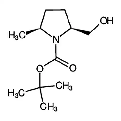 (2S，5S)-叔-丁基 2-(羟甲基)-5-甲基吡咯烷-1-甲酸基酯