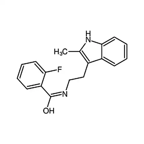 2-氟-N-[2-(2-甲基-1H-吲哚-3-基)乙基]苯甲酰胺