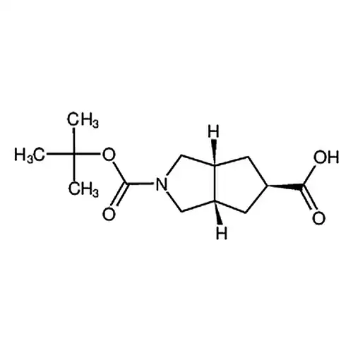 rel-(3aR,5r,6aS)-2-(叔丁氧基羰基)八氢环戊二烯并[c]吡咯-5-甲酸
