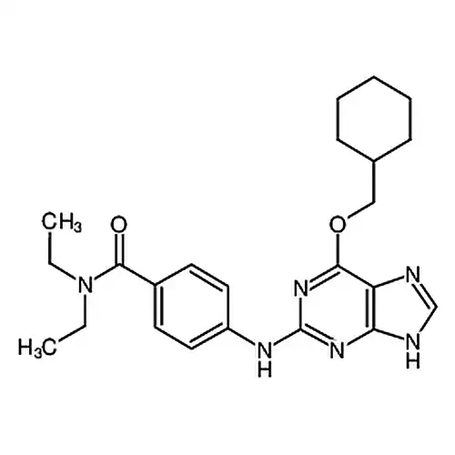 4-((6-(环己基甲氧基)-7H-嘌呤-2-基)氨基)-N,N-二乙基苯甲酰胺