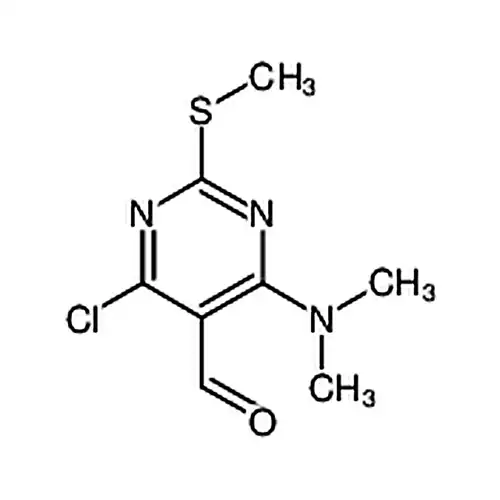 4-氯-6-(二甲氨基)-2-(甲硫基)嘧啶-5-甲醛